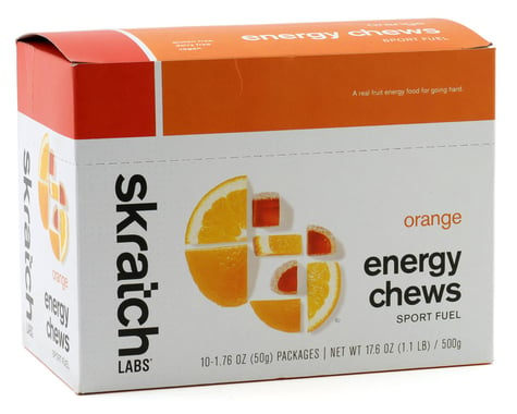Skratch Labs Sport Energy Chews (Orange) (10 | 1.7oz Packets)